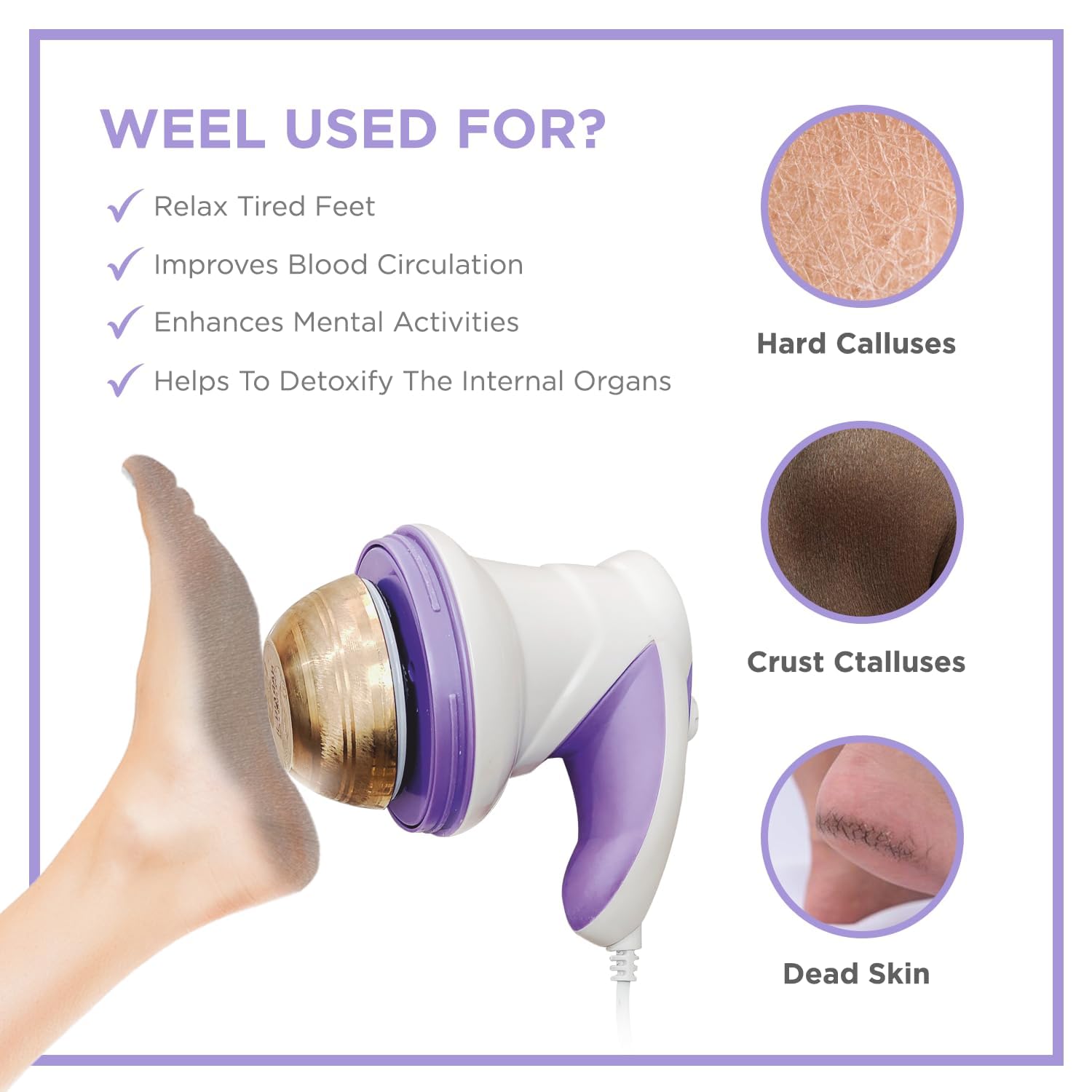 Kansya Vatki Electric Foot Massager